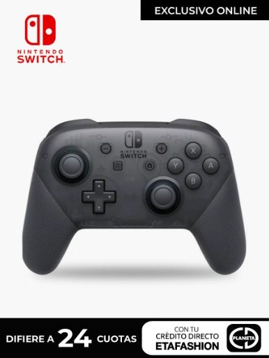 Control Nintendo Switch Pro Inalámbrico - Negro
