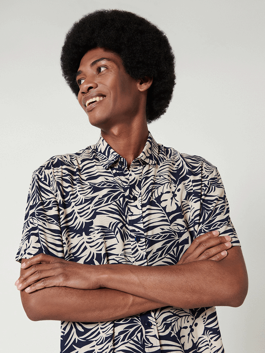 Camisas de moda manga top corta