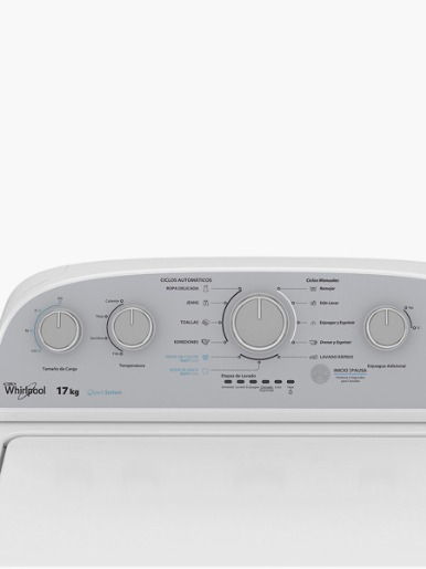 Lavadora <em class="search-results-highlight">Whirlpool</em> 7MWTW1700EM | 17 Kg