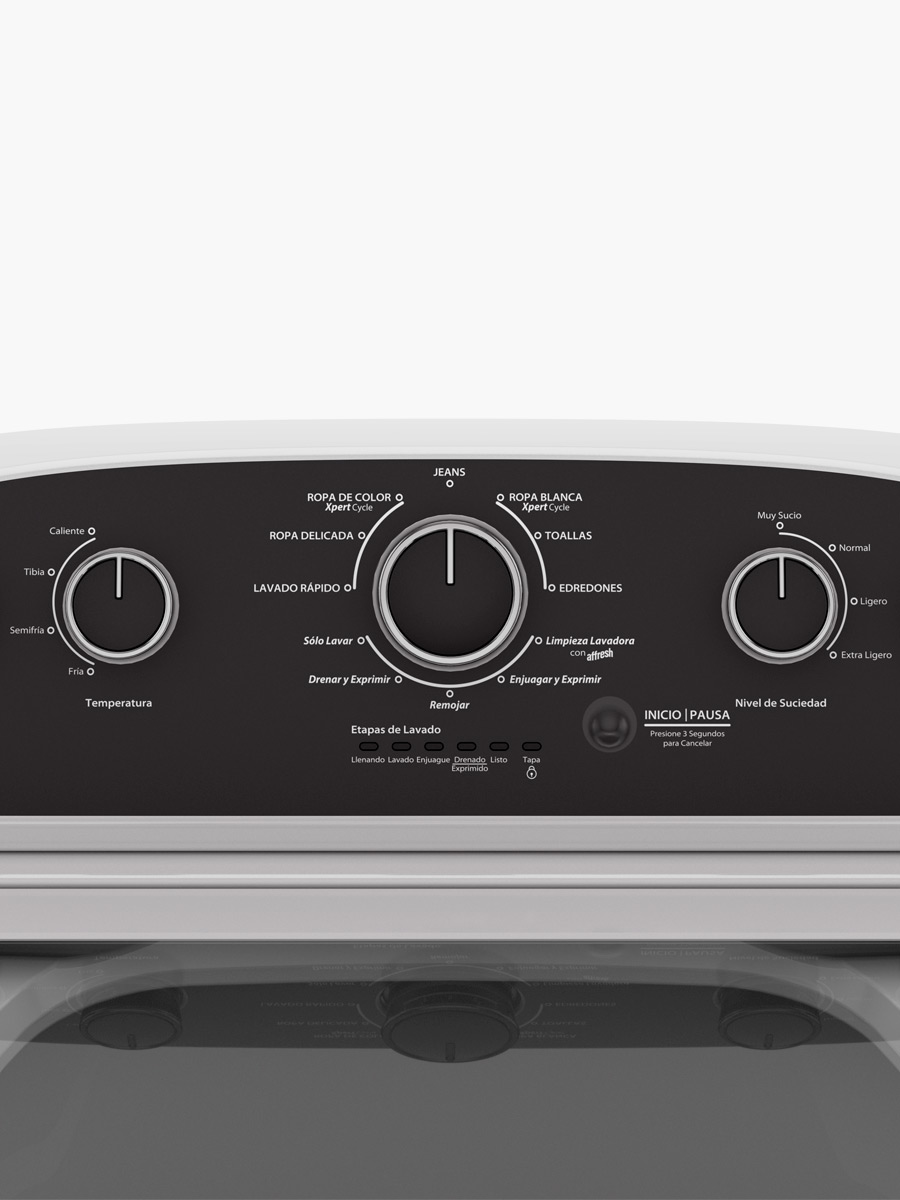 Lavadora Whirlpool 7MWTW1955EW / 19 kg