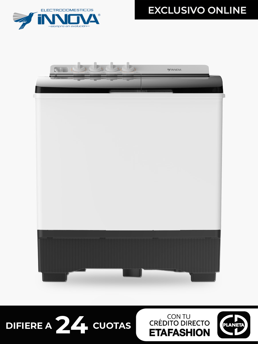 Lavadora Semiautomática Innova IN-LAV13TTW01-MI / 13 kg