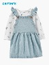 Set 2 piezas Vestido + Camiseta manga larga - Carter´s