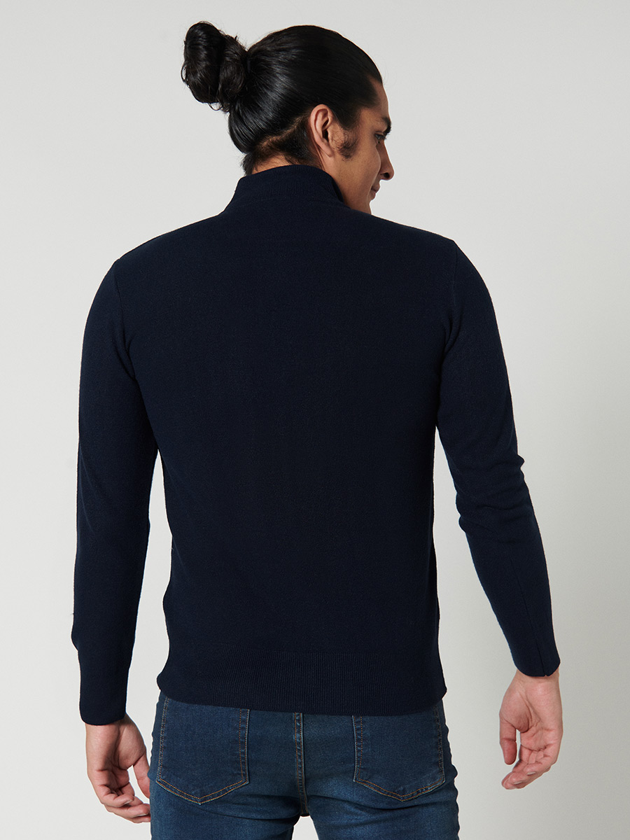 Sweater cierre medio - Etabasic