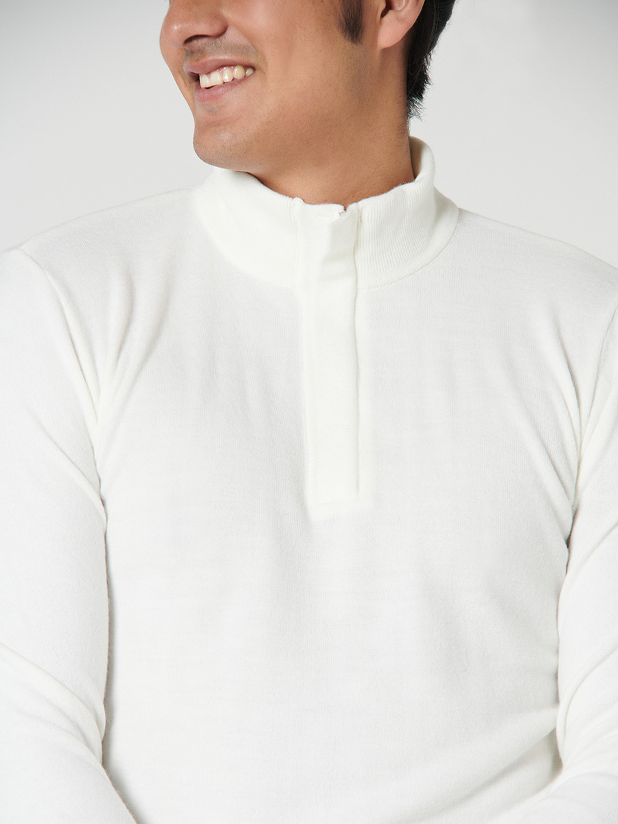 Sweater cierre medio - Etabasic