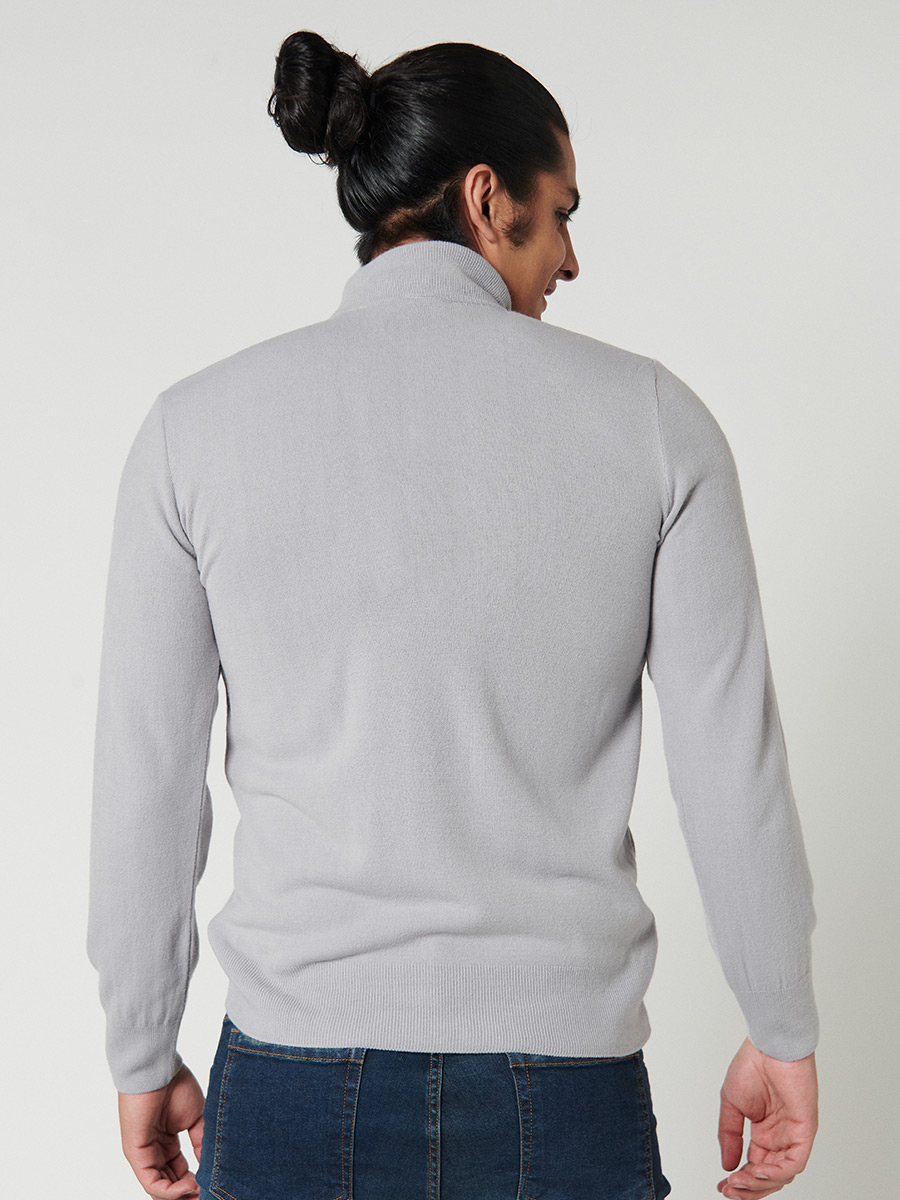 Sweater cierre medio - Etabasic