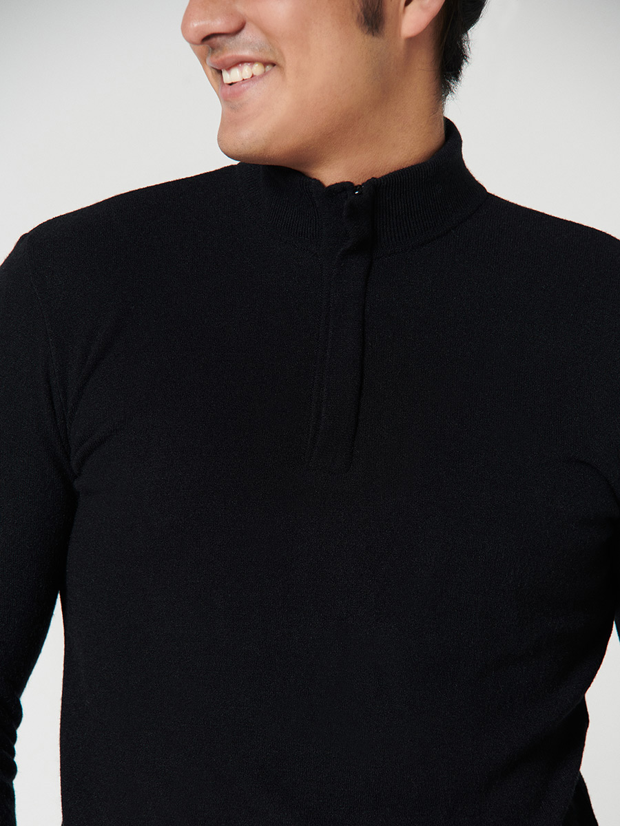 Sweater cierre medio - Etabasic