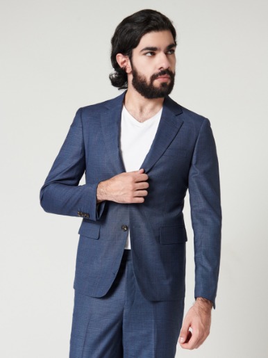 Terno Slim a cuadros - Ejecutive