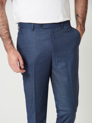 Terno Slim a cuadros - Ejecutive
