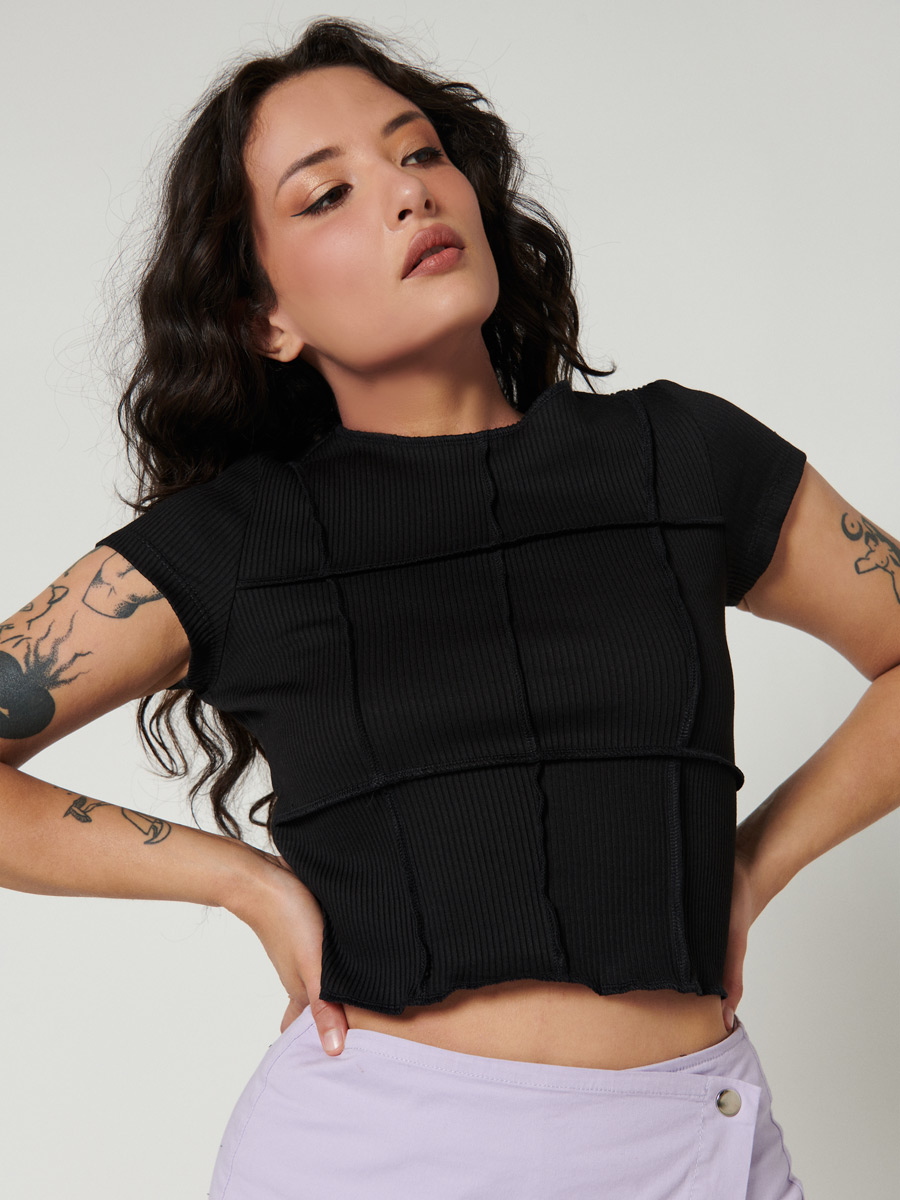 Camiseta cuello redondo - Taxi