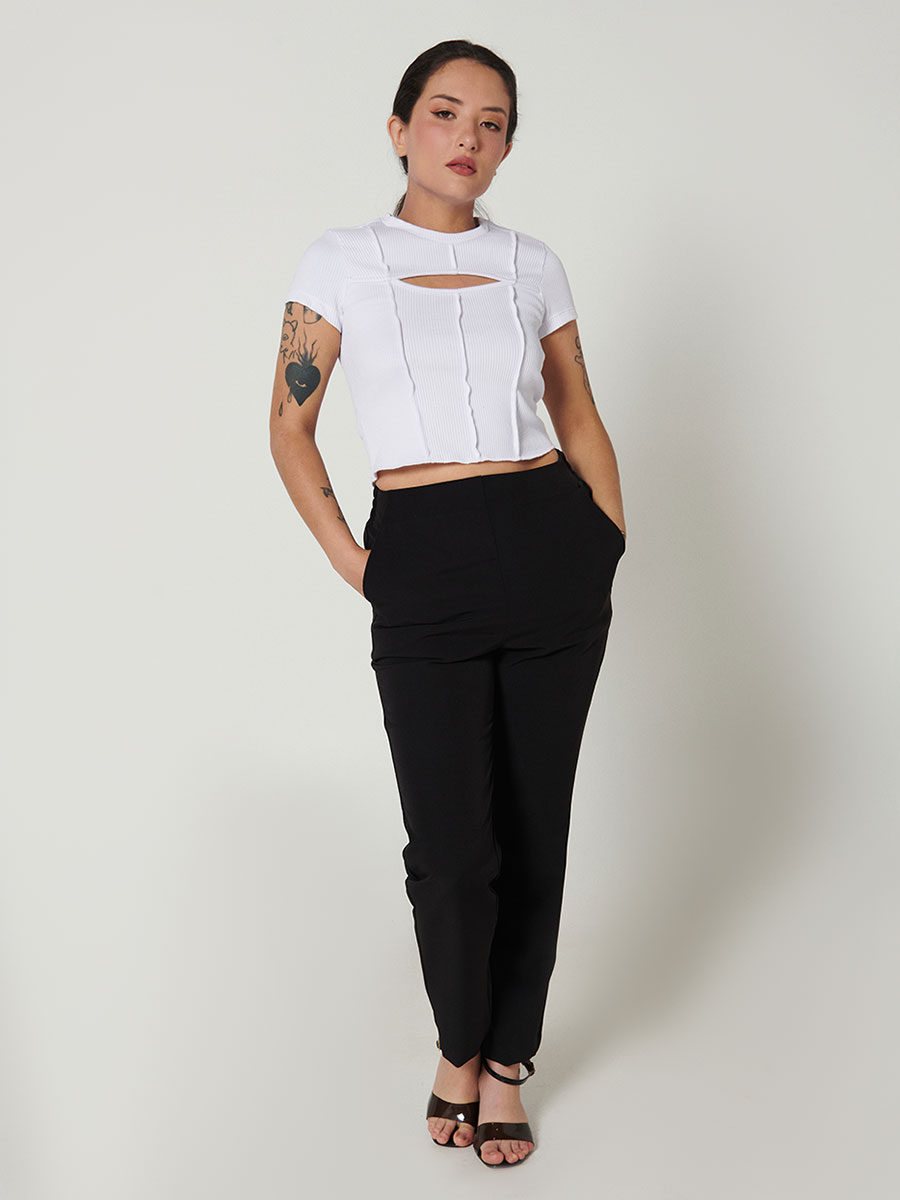 Camiseta con abertura - Taxi