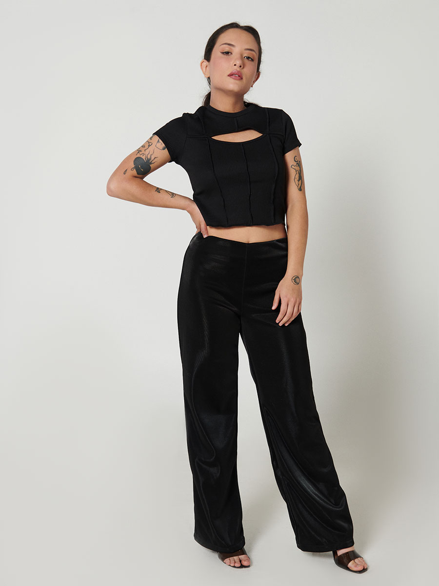 Camiseta con abertura - Taxi