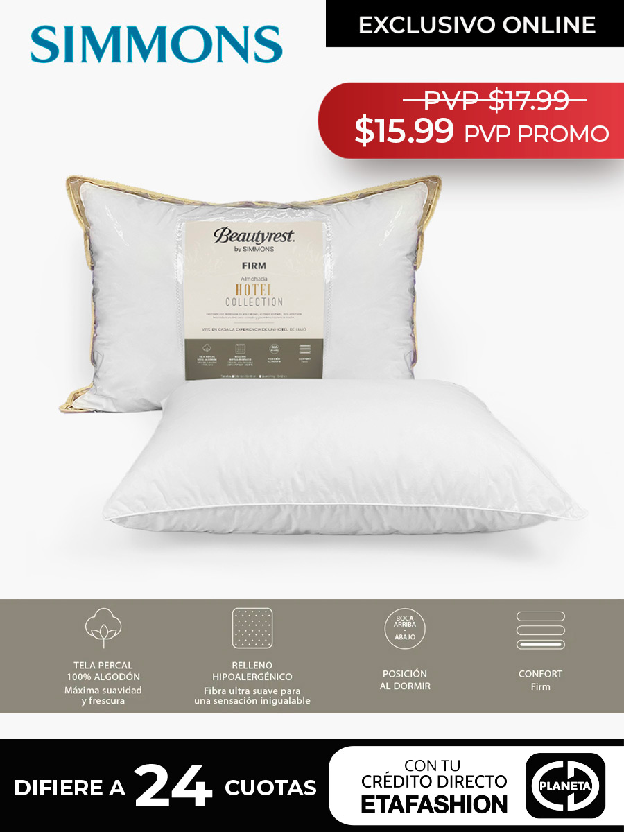 Almohada Simmons Hotel Collection Firm
