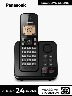 Teléfono Digital Inalámbrico Panasonic TGC360LAB - 1 Auricular / Negro