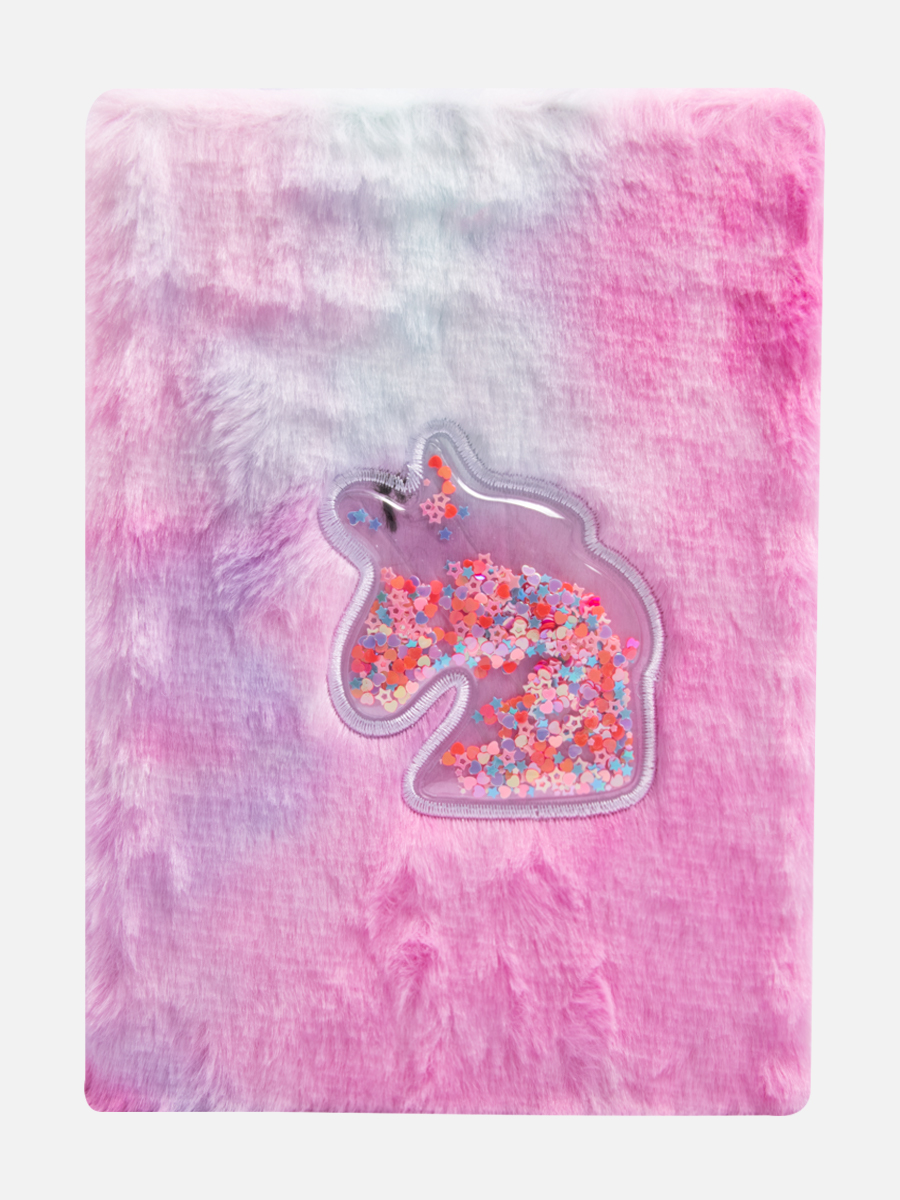 Libreta con glitter