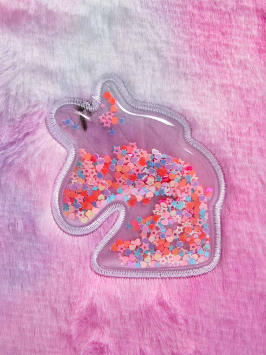 Libreta con glitter