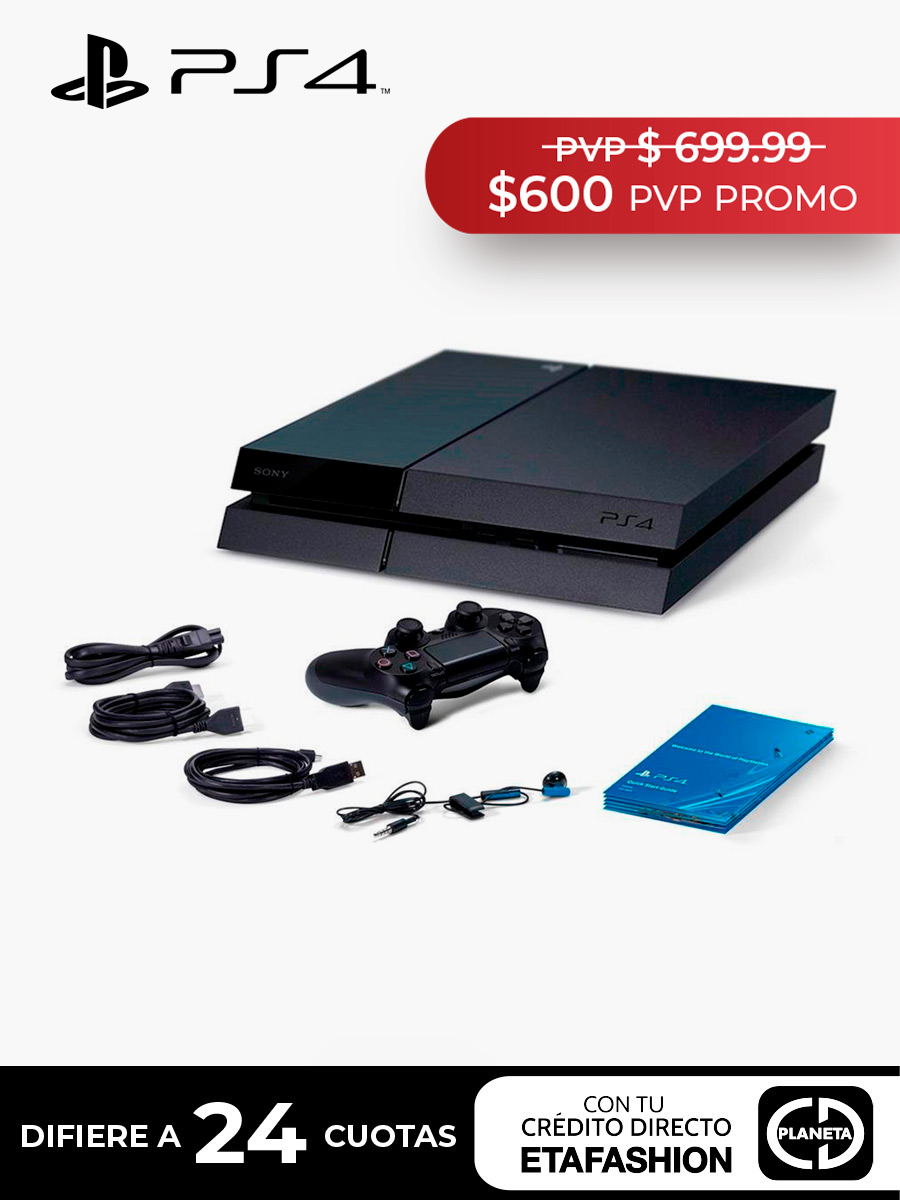 Consola SONY PlayStation®4 Slim 1TB / Negro