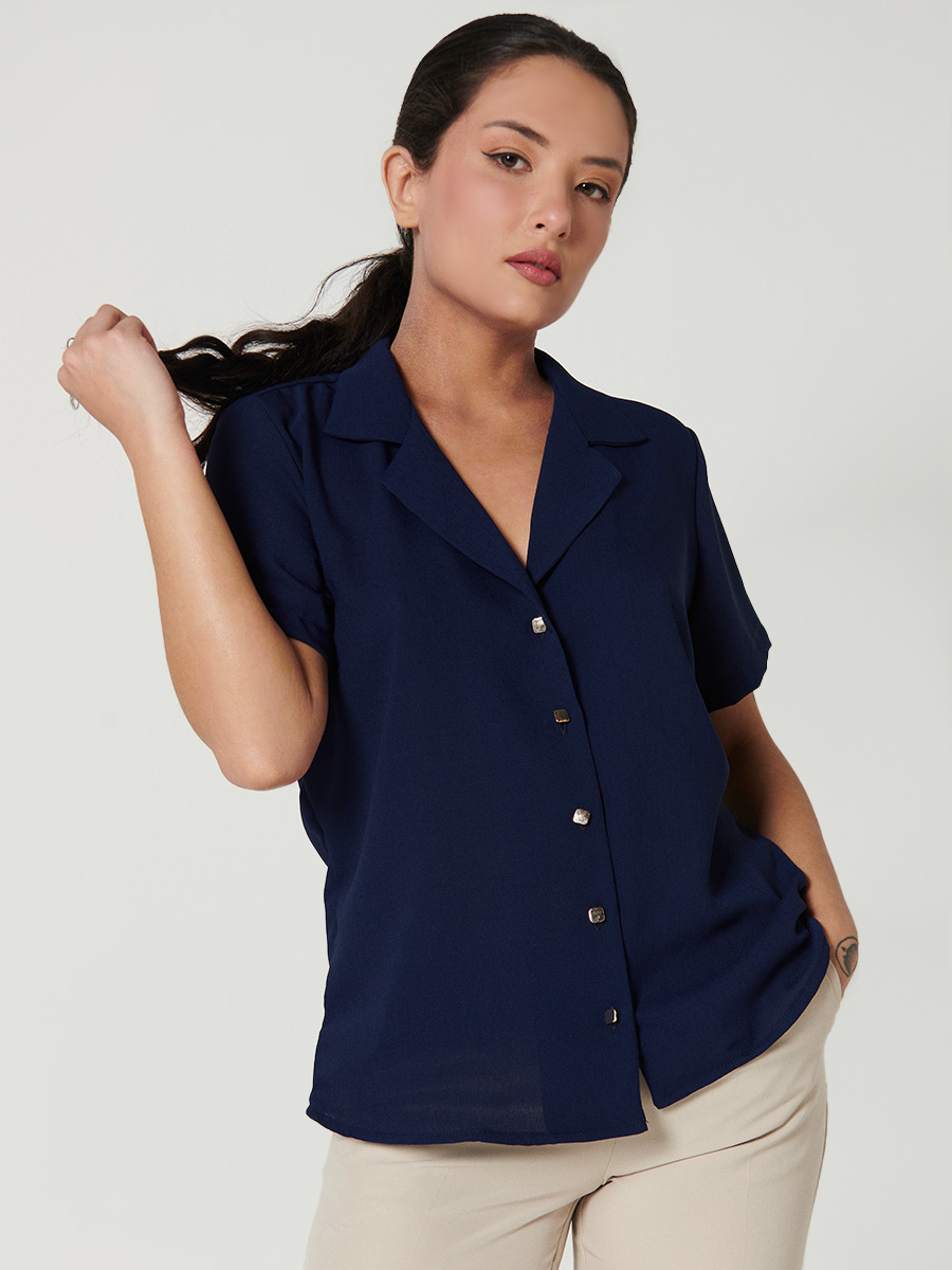 Blusa Camisera - Lady Eta