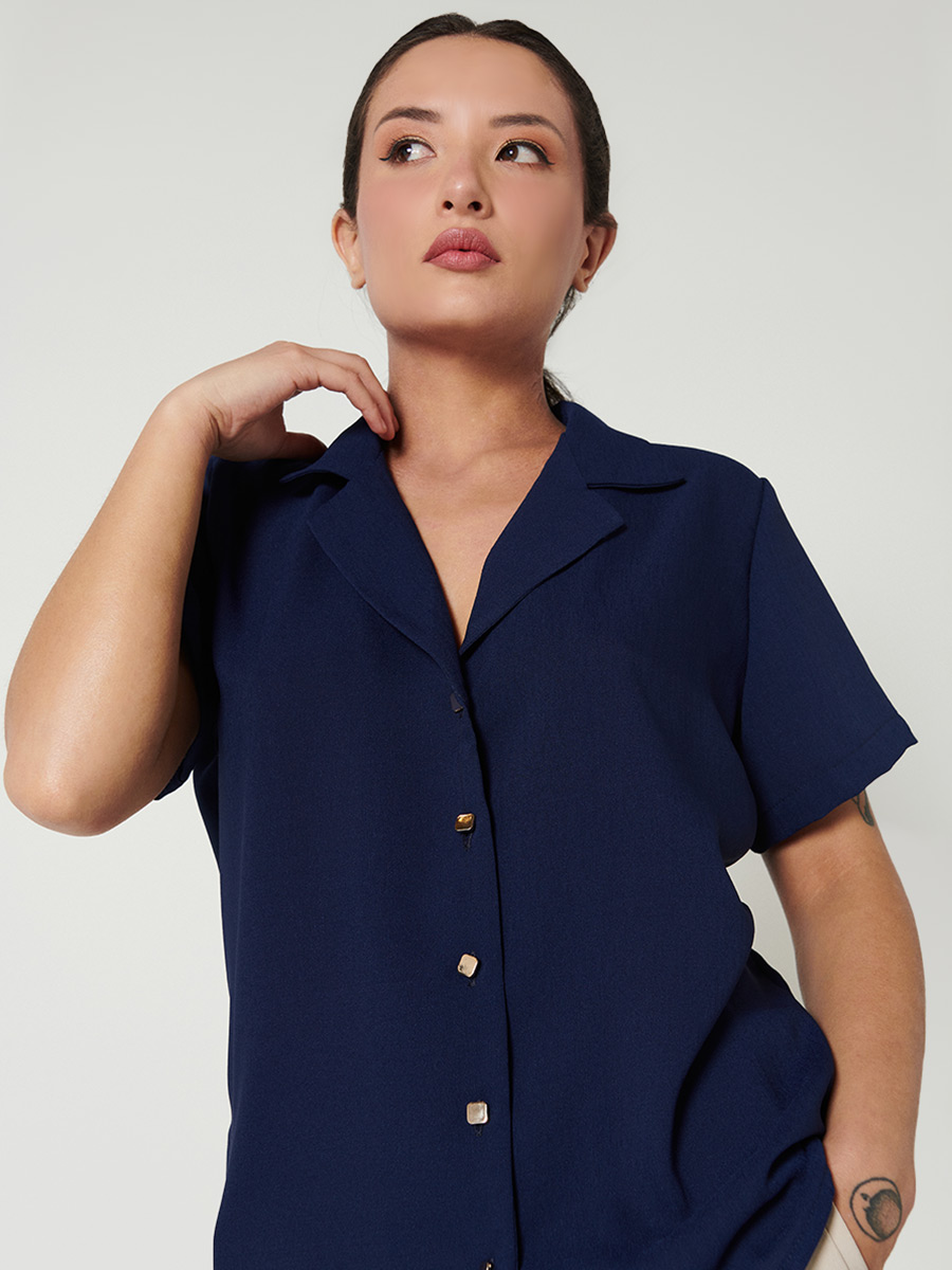Blusa Camisera - Lady Eta