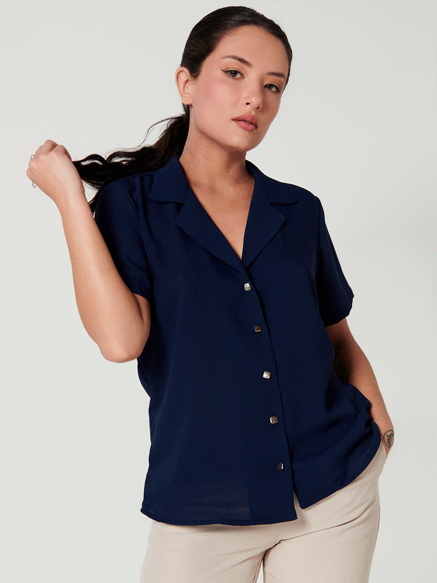 Blusa Camisera - Lady Eta