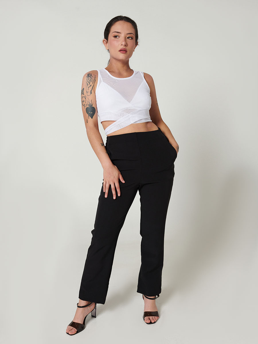 Pantalón con elástico - Lady Eta