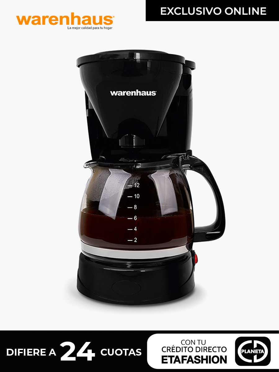 Cafetera Warenhaus 800 W/ 12 Tazas