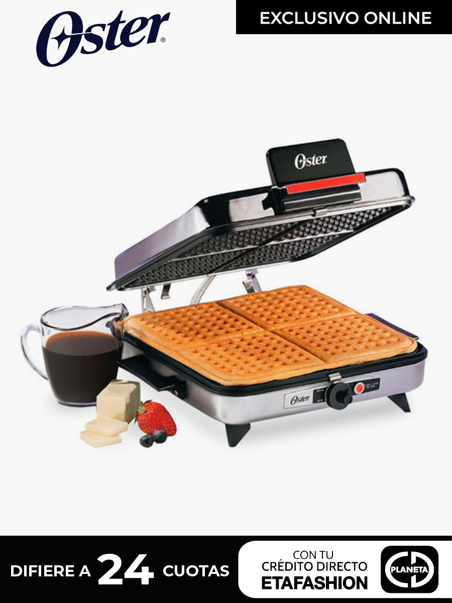 Sanduchera 3 en1 Oster CG120W-012-000 / Negro
