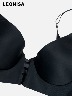 Leonisa - Brasier de realce alto con copas que se adaptan al busto memory bustier