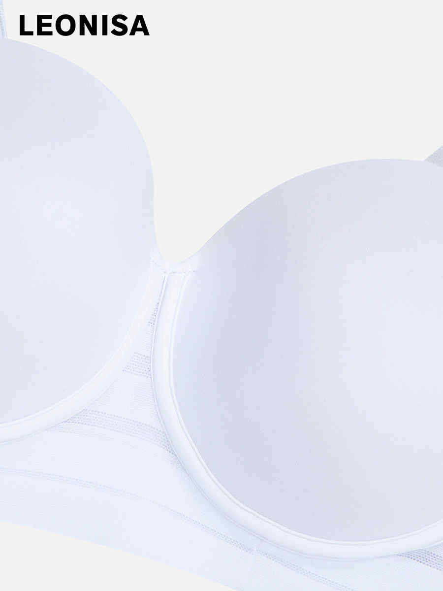 Leonisa - Brasier tipo bustier support strapless