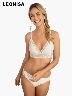 Leonisa - Bralette en encaje sexy y natural