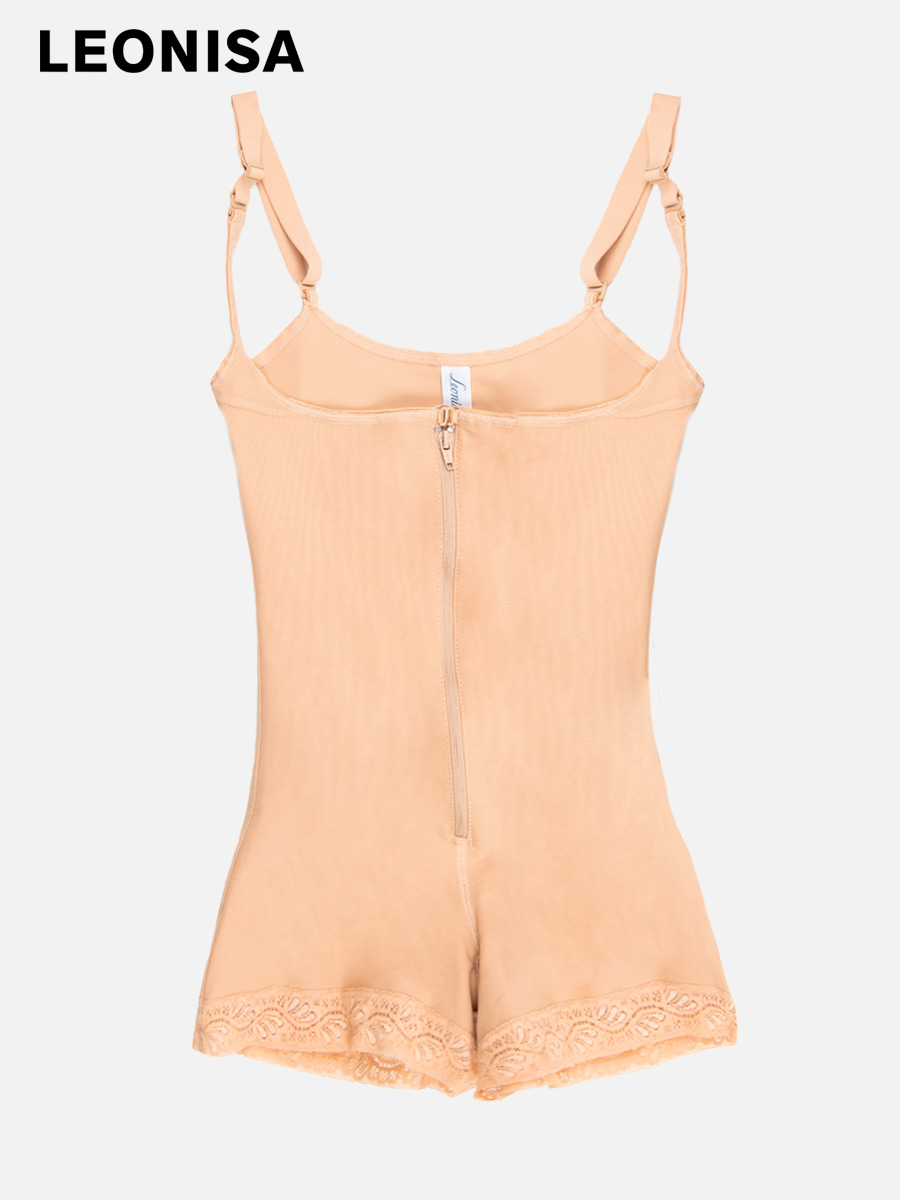 Leonisa - Faja estilo body de control fuerte levanta glúteos