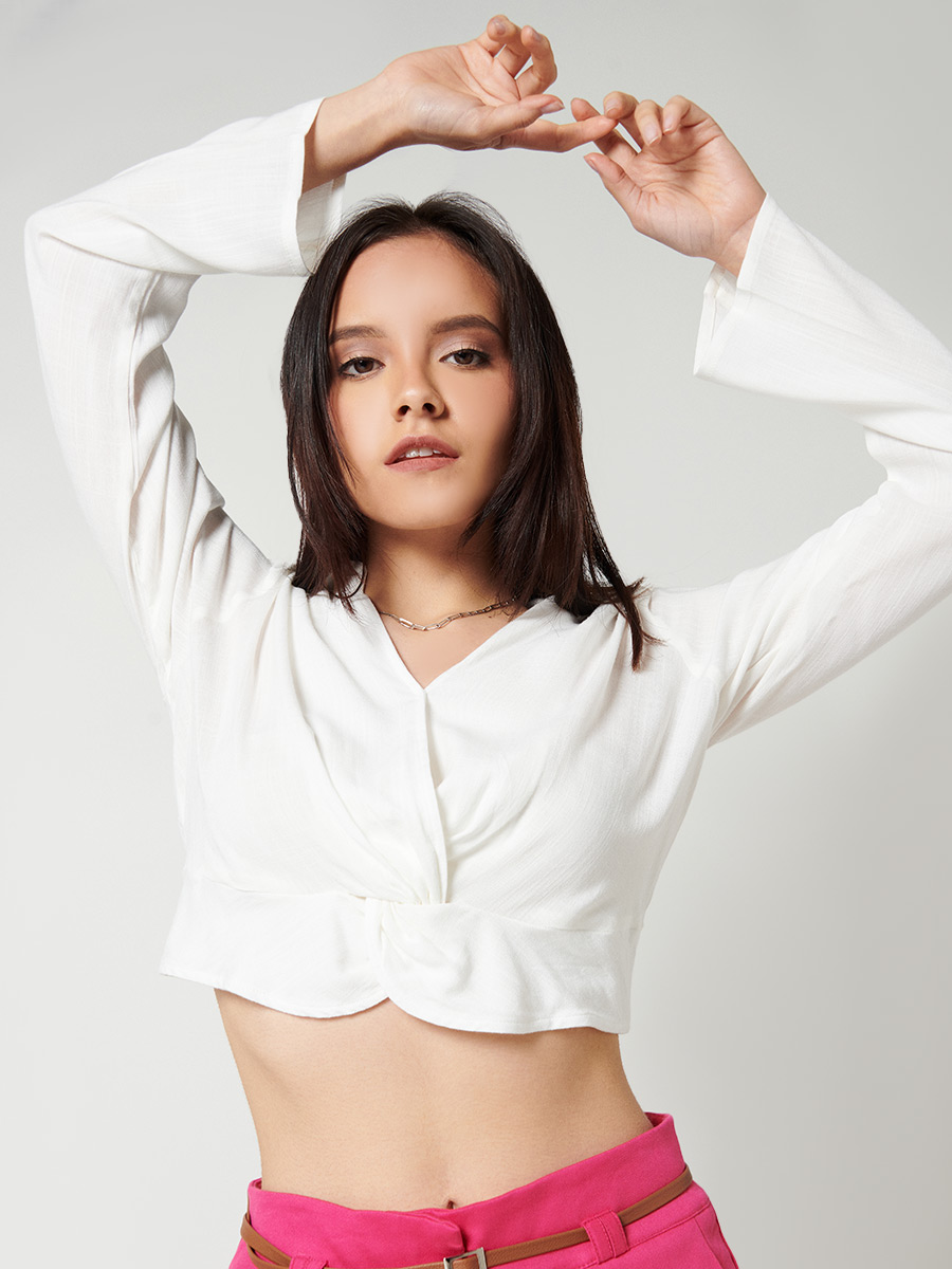 Blusa Crop - Navigare