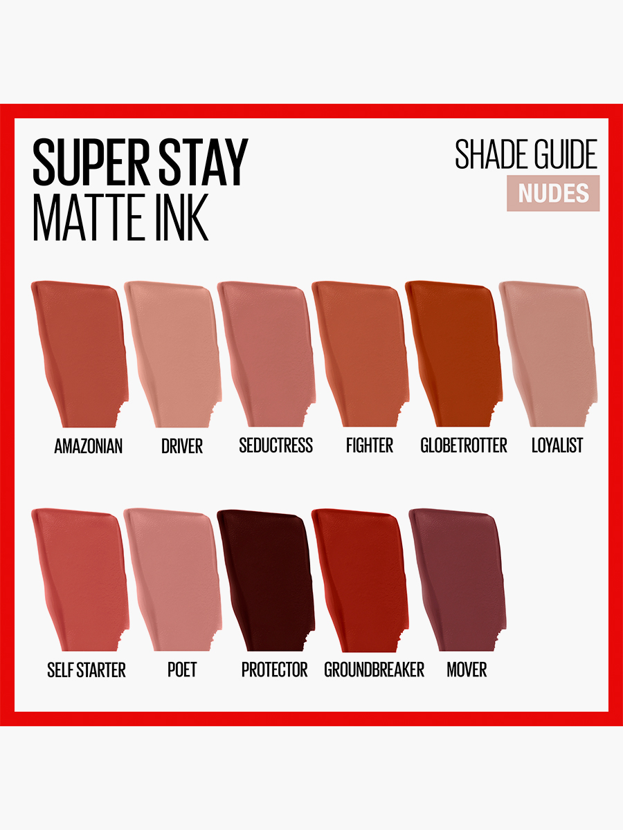 Labial Líquido Maybelline NY Matte Ink Amazonian #70