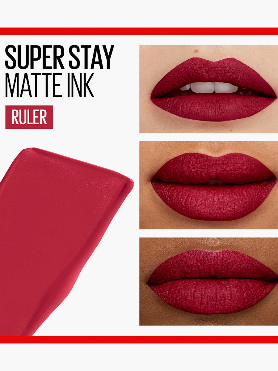 Labial Líquido Maybelline NY Matte Ink Ruler #80