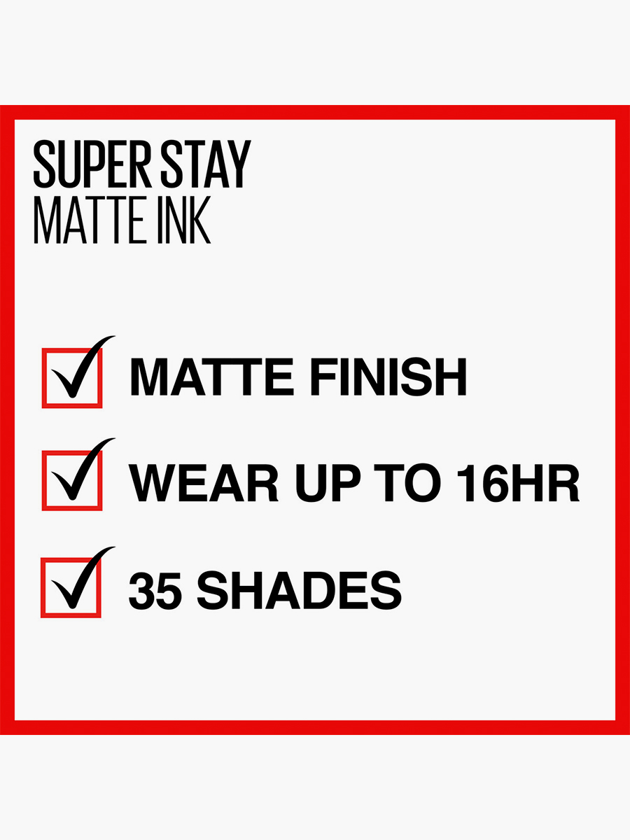 Labial Líquido Maybelline NY Matte Ink Pioneer #20