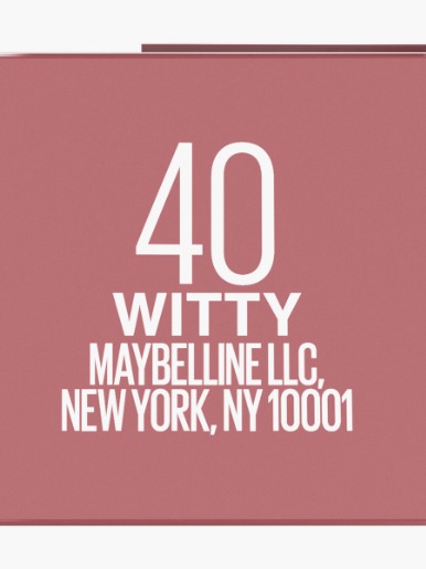 Labial Líquido Maybelline NY Vinyl Ink Witty #40
