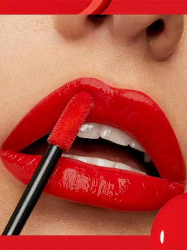 Labial Líquido Maybelline NY <em class="search-results-highlight">Vinyl</em> Ink Red Hot #25