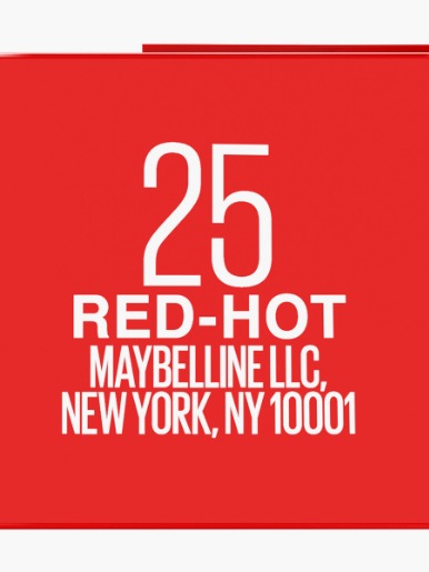 Labial Líquido Maybelline NY <em class="search-results-highlight">Vinyl</em> Ink Red Hot #25