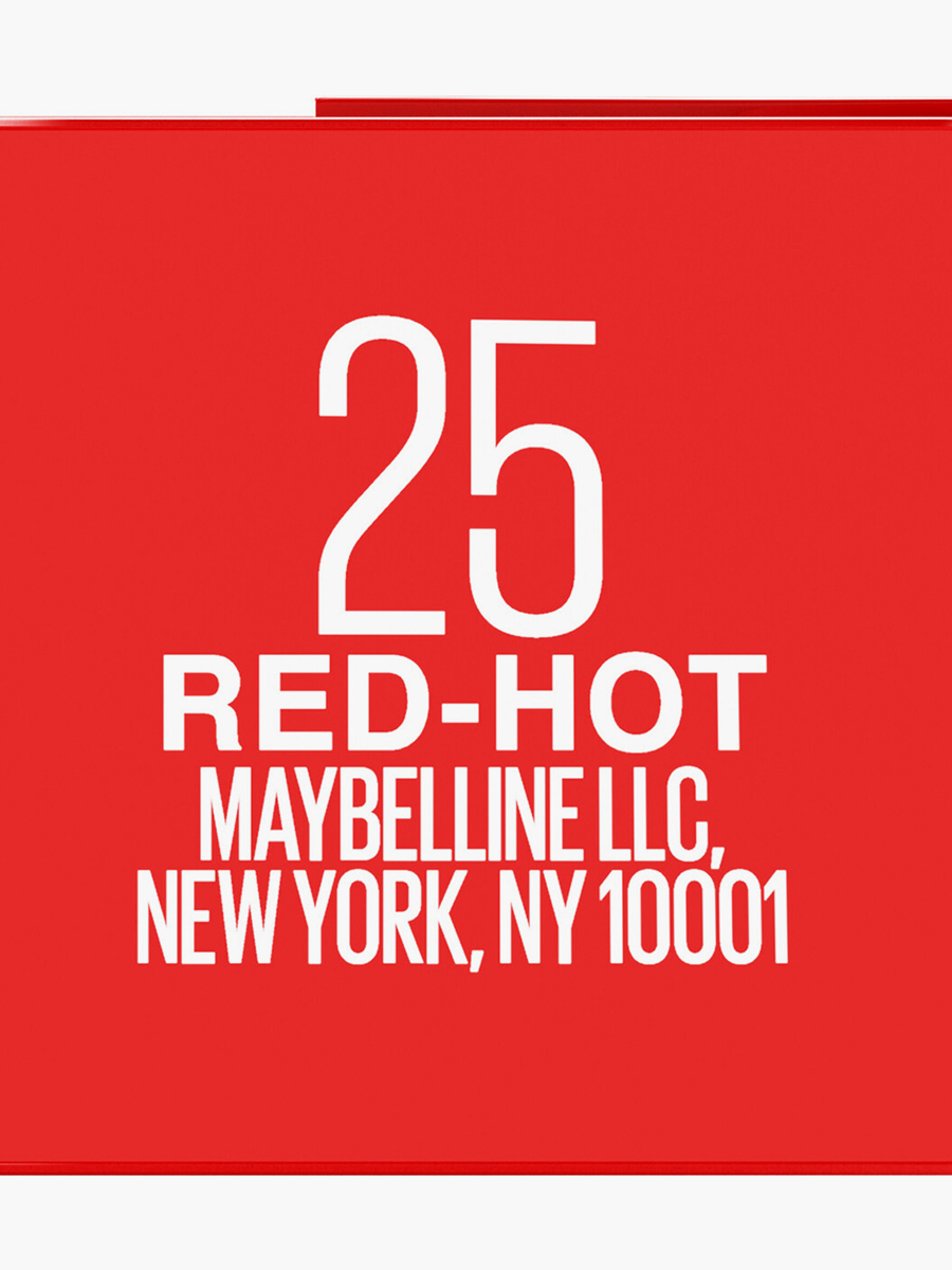 Labial Líquido Maybelline NY Vinyl Ink Red Hot #25