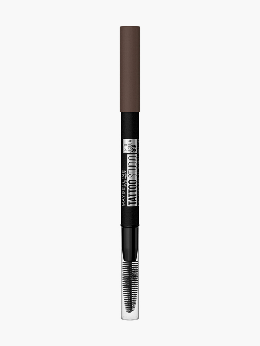 Lápiz de Cejas Maybelline NY Tattoo Studio Medium Brown