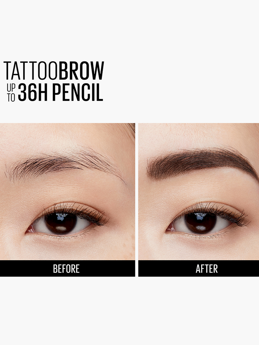 Lápiz de Cejas Maybelline NY Tattoo Studio Deep Brown