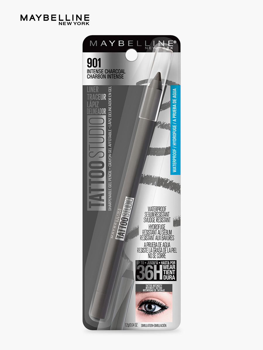 Delineador Para Ojos Maybelline NY Tattoo Studio Intense Charcoal