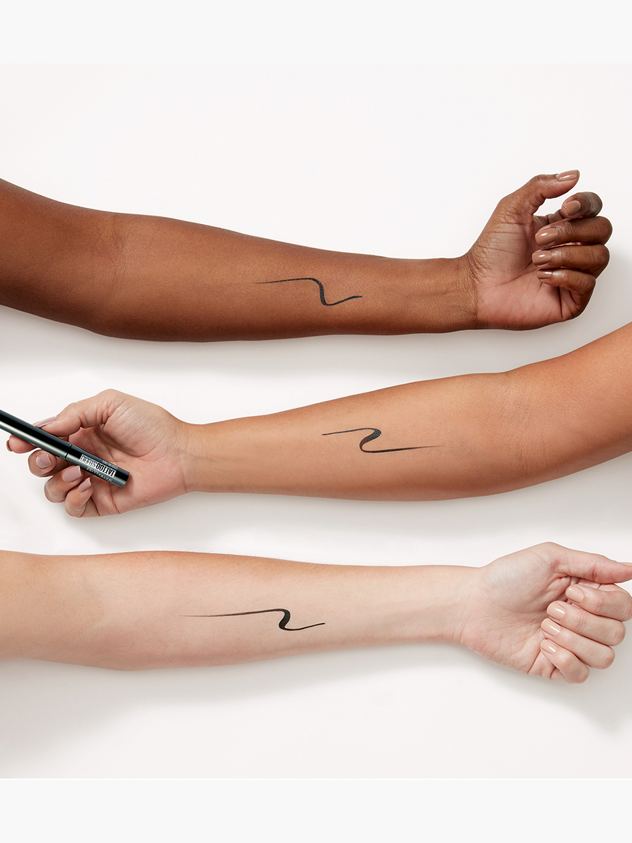 Delineador Para Ojos Líquido Maybelline NY Tattoo Studio Black