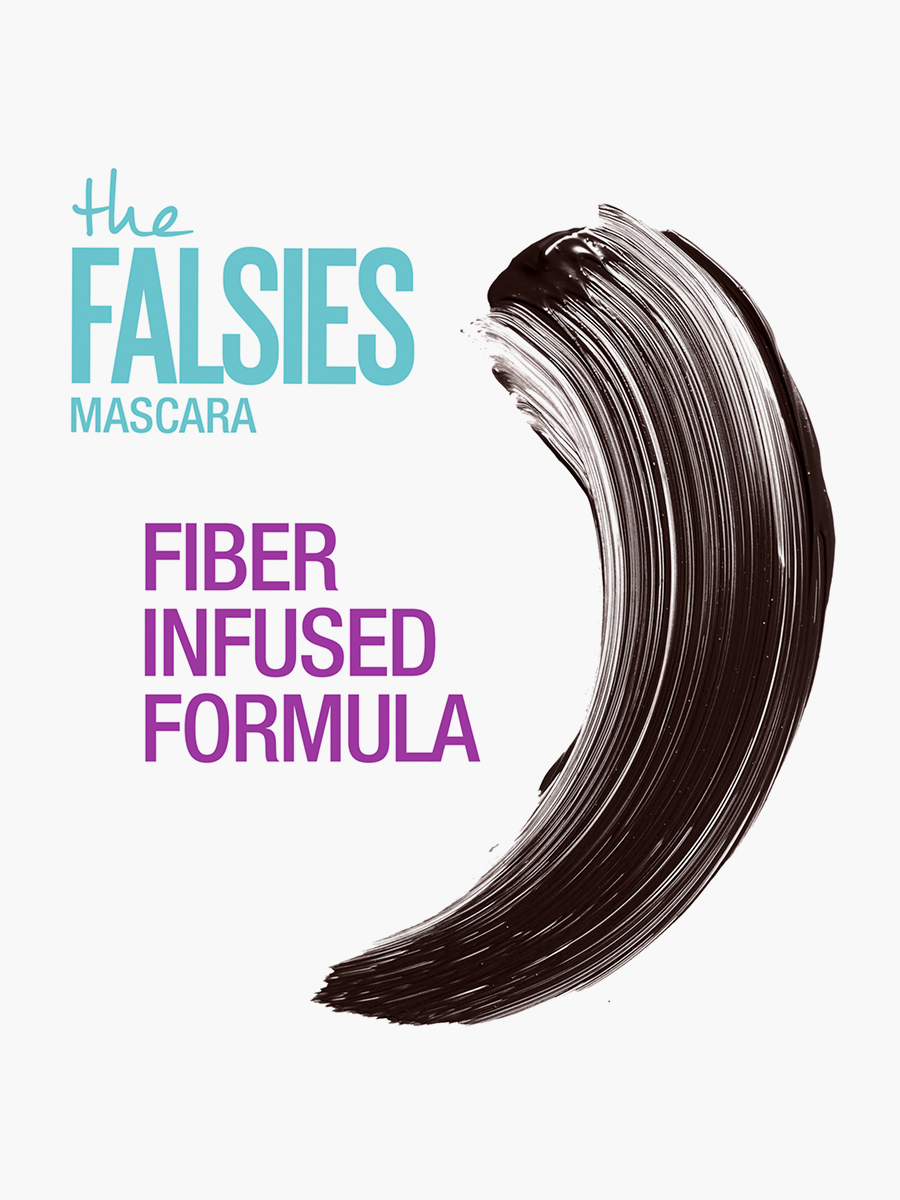 Rimel Maybelline NY The Falsies a Prueba de Agua Very Black