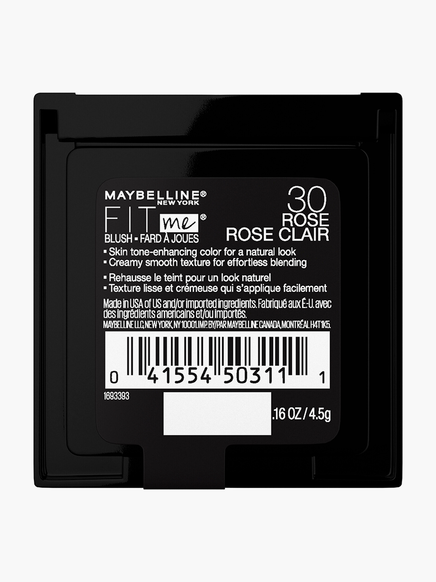 Rubor Maybelline NY Fit Me Blush Rose #30