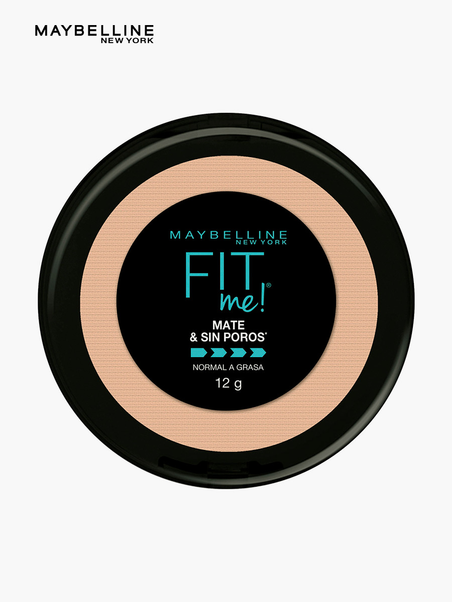 Polvo Compacto Maybelline NY Mate y Sin Poros Buff Beige #130