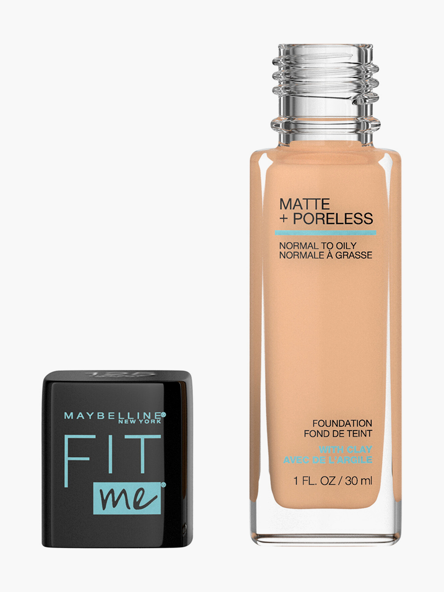 Base Líquida Maybelline NY Fit Me Matte & Poreless Nude Beige #125