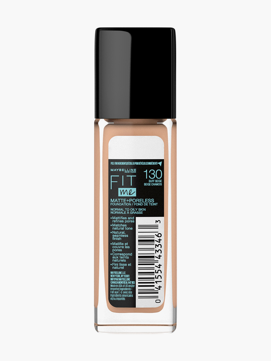 Base Líquida Maybelline NY Fit Me Matte & Poreless Buff Beige #130
