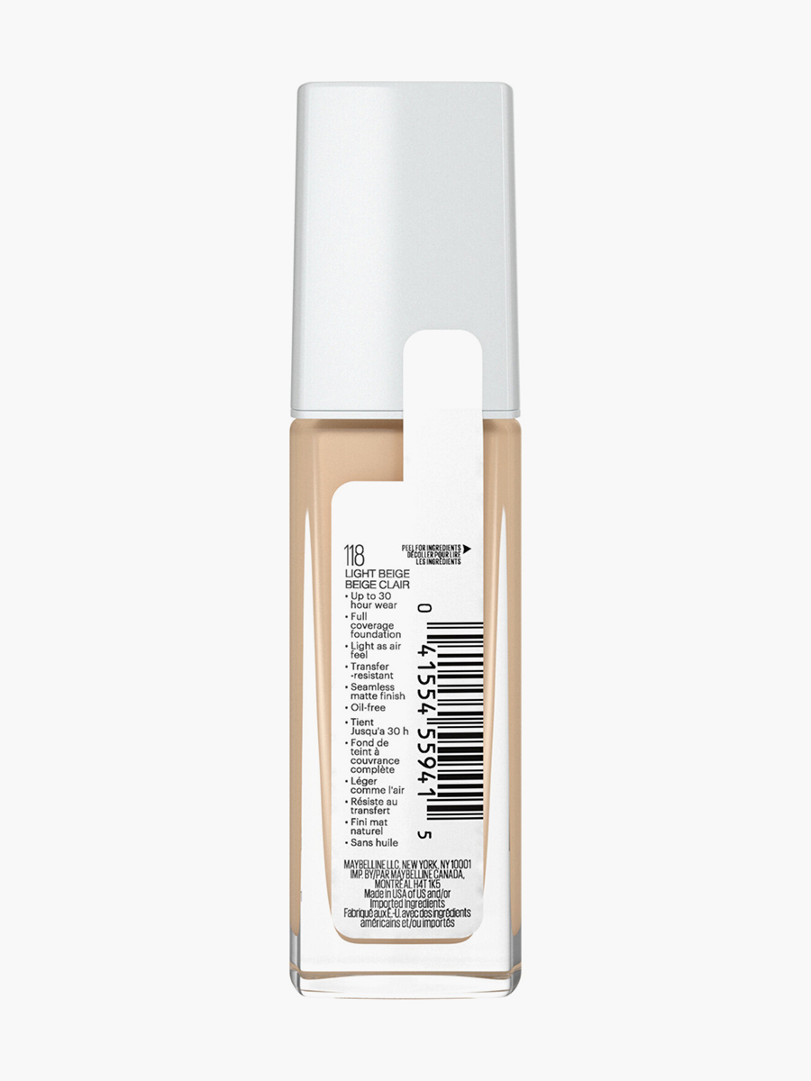 Base Maybelline NY Superstay Light Beige #118