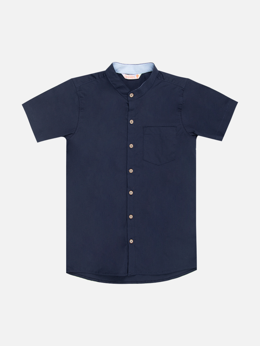 Camisa cuello mao - Escolar