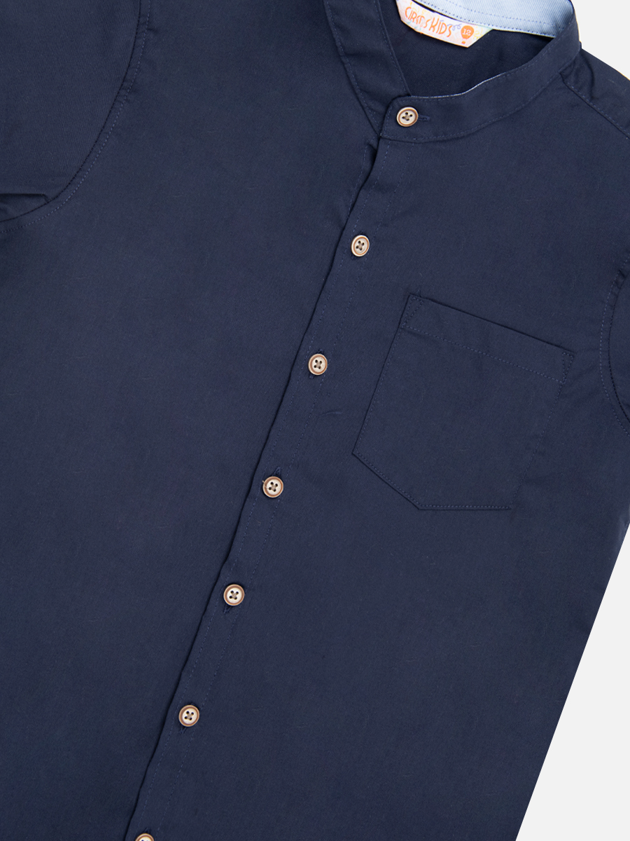 Camisa cuello mao - Escolar